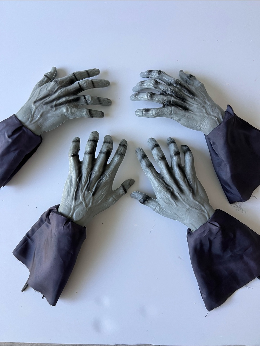 Halloween Decor Plastic Zombie Hand Stakes